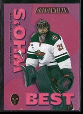 2023-24 Upper Deck Credentials - Who's Best? Goalies Marc-Andre Fleury #WB-MF