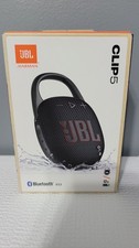 JBL Clip 5 Portable Bluetooth Waterproof Speaker -Black - New