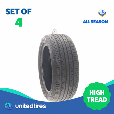 Set of (4) Used 225/50ZR17 Sentury UHP 98W - 8.5-9.5/32