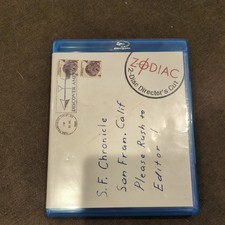 Zodiac Director  s Cut 2 Blu-ray Set Region A US Jake Gyllenhaal Robert Downey Jr
