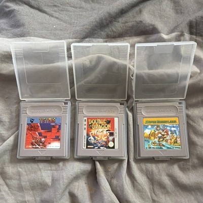 Nintendo Gameboy Spiele Konvolut - Super Mario Land - Tetris - Double Dragon