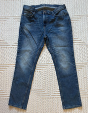 Old Navy Men's Skinny Built in Flex Blue Jeans Size 38x32
