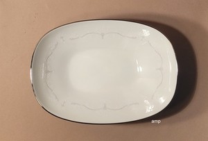 Plat De Service Noritake Whitebrook 10 Pouces – Pieds – Légumes