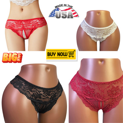 Mens Sexy Sissy Pouch Panties Lace G-string Maid Underwear Briefs Lingerie Thong