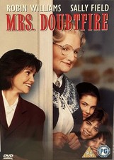 Mrs. Doubtfire (1993) Starring Robin Williams/Sally Field (2001, DVD) UK/R2