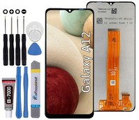 FüR Samsung A12 A125F SM-A125F A125 Bildschirm Lcd Display Schwarz