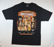 Mens L WWE Wrestlemania Shirt 2010 John Cena Batista Mcmahon Hit Man Y2K Cotton