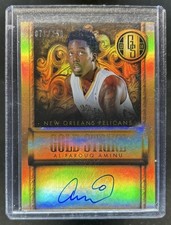 2013-14 Panini Gold Standard Al-Farouq Aminu Strike Signatures Auto #/250