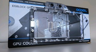 Alphacool Eisblock Aurora Acryl GPX-N RTX 3090TI Founders Edition mit Backplate