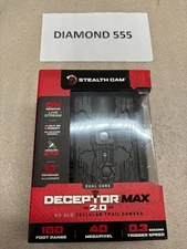 Stealth Cam Deceptor Max 2.0 No Glo Trail Camera STC-DCPTRX2 40MP | 8530