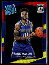 Frank Mason III 2017-18 Donruss Optic #167 Red Yellow Rookie Sacramento Kings