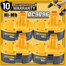 4PACK 2PACK 18V For Dewalt 18 VOLT XRP Ni-MH 7.0Ah Battery DC9099 DC9096 DC9098