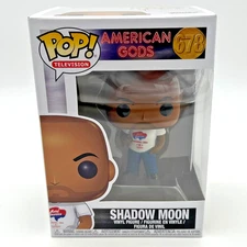 Funko POP! Television American Gods SHADOW MOON #678 with Box Protector
