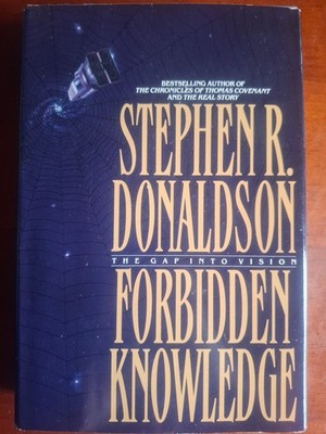 Forbidden Knowledge by Stephen R. Donaldson, Hardcover 1991 Vintage Sci-Fi 