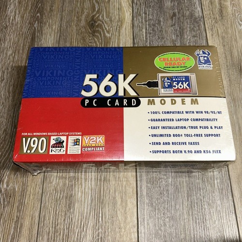 Viking RFM56KISPB 56K Internal Modem for Windows, NT, or DOS