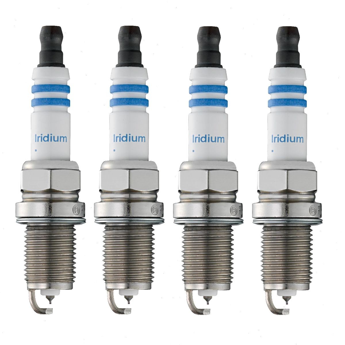 4 pc Bosch Double Iridium Spark Plugs for 1995-2000 Dodge Stratus 2.4L L4 hq
