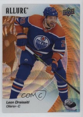 2023-24 Upper Deck Allure Orange Slice Leon Draisaitl #13 1c6k