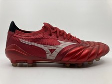 Mizuno Morelia Neo IV Beta Elite AG Artificial Grass Soccer Cleats Red White 5.5