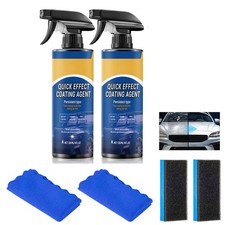 2Pcs Updated Quick Effect Coating Agent for Car,Car Coating Spray Quick-Actin...