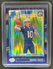 2024 Donruss Optic Drake Maye Purple Shock Rated Rookie #229 Patriots