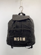 MSGM Backpack Black (Plain)