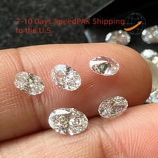 Oval Cut 0.1-5ct D Color VVS1 GRA 1-5pcs Loose Moissanite Factory Directly Sale