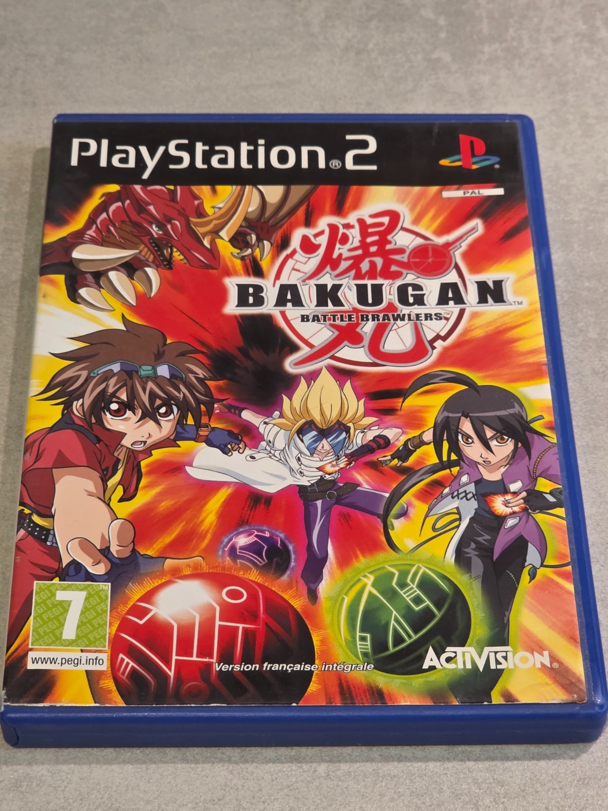 BAKUGAN BATTLE BRAWLERS SONY PS2 PLAYSTATION 2 SN
