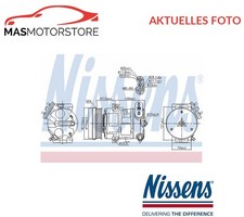 KOMPRESSOR KLIMAANLAGE NISSENS 89100 P NEU OE QUALITÄT