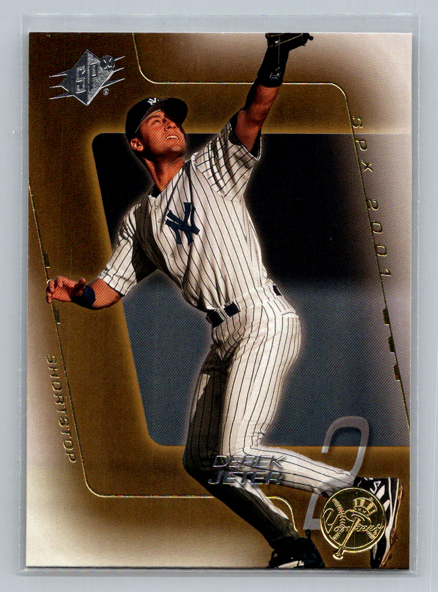 Derek Jeter 2001 Upper Deck SPx #37 New York Yankees