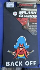 NOS Plasticolor Yosemite Sam Back Off 8”x15” Mud Flaps JDM Chevy Ford Mopar