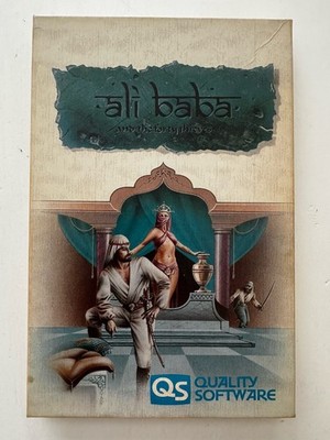 Ali Baba and the Forty Thieves - Atari 400/800 Computer Video Game Disk