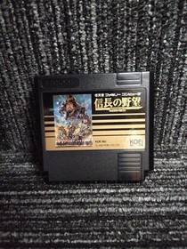KOEI Nobunaga's Ambition Sengoku Gun Yuden FC Software Famicom