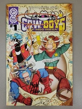 Cowboys of Moo Mesa #1 Jetpack Variant Signed by Matt Hotson