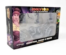 Hit Point Press Fool's Gold: Miniatures Set 7 - Monsters, Mechs, and Monks