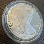 PROOF American Silver Eagle with Case - 1 oz .999 Silver Verified- 2022 - Lot CC