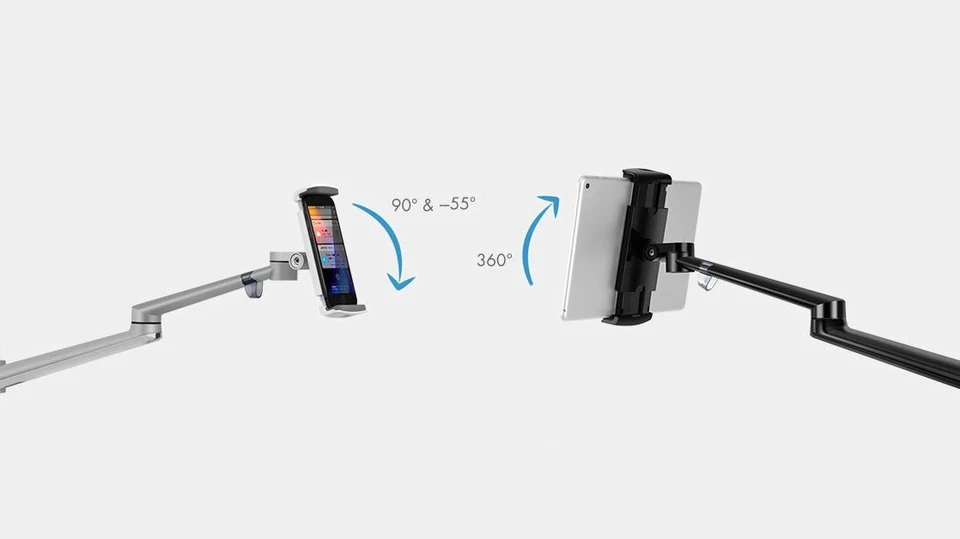 Tablet/iPad/Cell phone/iPhone holding floor stand, Rotating / Height adjustable - Image 3 of 4