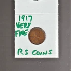 1917   VERY FINE   LINCOLN CENT     1917   VERY FINE / RS COINS #37S  FREE SHIP