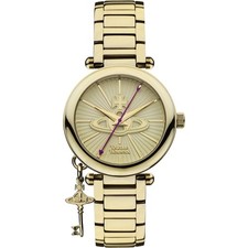 vivienne westwood kensington VV006KGD ladies gold 32mm s/steel watch