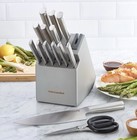 KitchenAid Gourmet 15-pc. Japanese Steel Knife and Sharpener Block Set — photo 8
