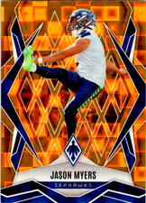 2025 Panini Phoenix #31 Jason Myers /10 Gold Pandora Prizm SSP Seahawks Card