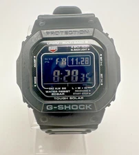Casio G-Shock GW-M5610 Tough Solar Multi-Band 6 Digital Watch Black 3159
