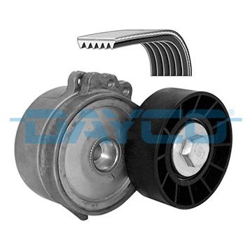 Keilrippenriemensatz Dayco KPV179 FÜR CitroËN Peugeot Poly V Riemen KIT-image