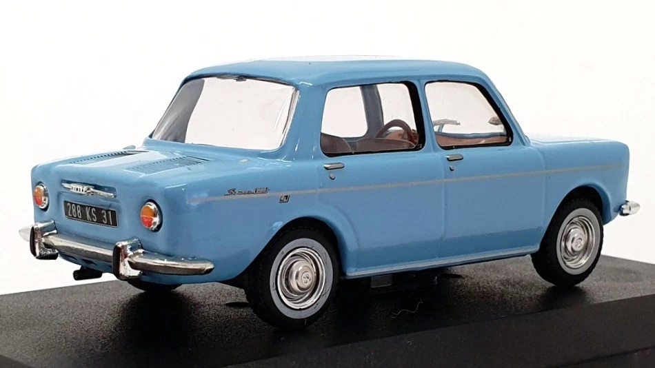 Altaya 1/43 Scale Diecast 4921N - 1962 Simca 1000 - Blue - Image 2 of 4