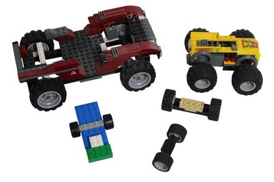LEGO Random Bulk Cars Axles for Building Blocks
