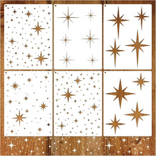 Large Star Stencil for Painting Twinkle Star Stencils for Painting Wall