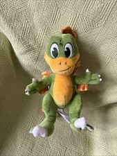 Disney Animal Kingdom Dino-Rama 12" Daryl Dinosaur Plush Stuffed Animal Green