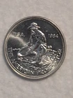 1984 "The American Prospector" 1oz .999 Fine Silver Round, Engelhard Round