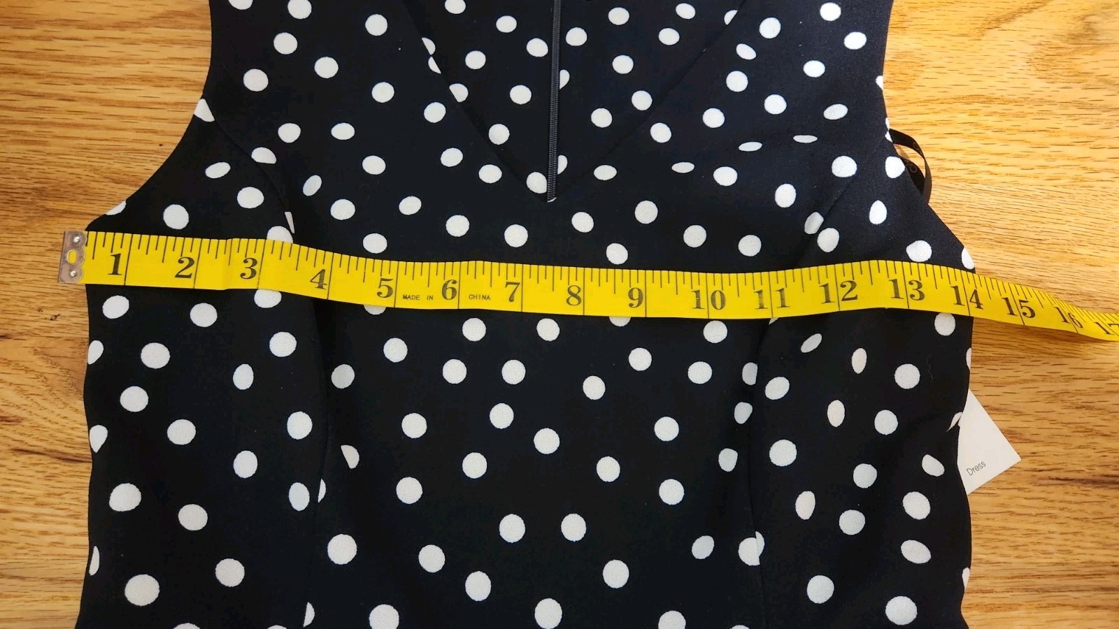 NWT Calvin Klein Women's Navy Polka Dot Jumpsuit Size 0 XS Wide Leg Cropped thumbnail 16