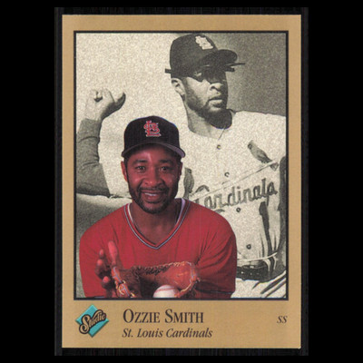 Ozzie Smith #98 1992 Studio St. Louis Cardinals Baseball Card MLB NM