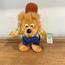 Vintage Berenstain Bears Papa Bear 10" Plush Stuffed Toy Applause 1989 NWT